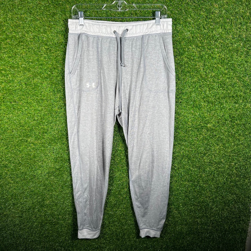 Under Armour HeatGear‎ Gray Joggers Mens Medium Loose Fit Sweatpants